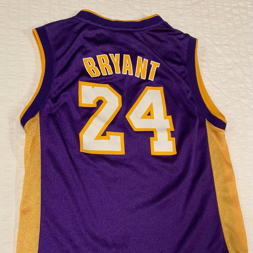 Kobe Bryant Lakers Adidas Jersey Size Youth Medium